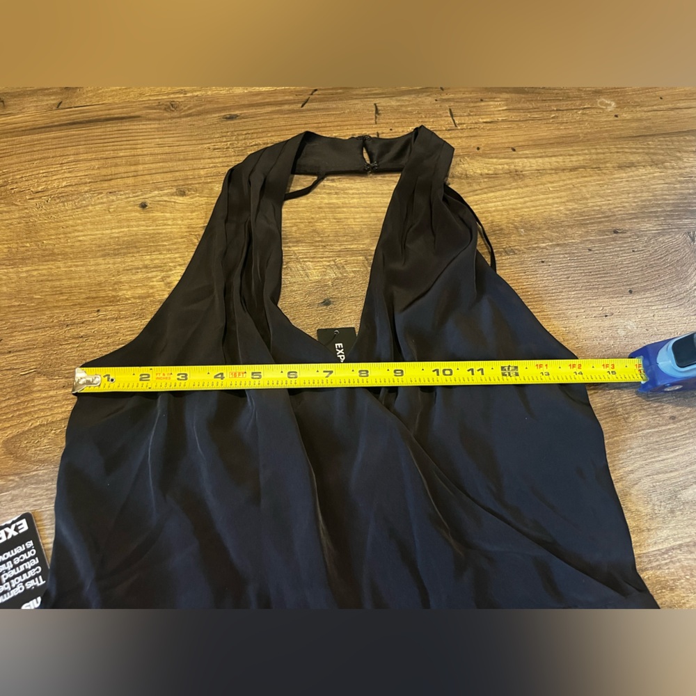 Express Black Backless jumpsuit- size 4 - Picture 13 of 16